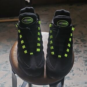 Brand New Nike Air Max 95 "Black Neon" Men's Shoes